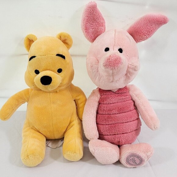 Disney Store Authentic Winnie The Pooh – Pooh & Piglet Stuff Plush Toy - Picture 11 of 16